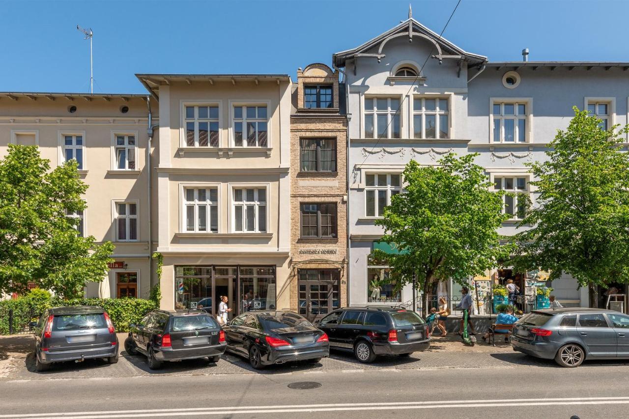 Lion Apartments -Tokio Premium Apartment At The Sopot Center المظهر الخارجي الصورة