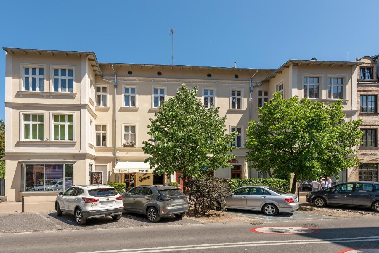 Lion Apartments -Tokio Premium Apartment At The Sopot Center المظهر الخارجي الصورة